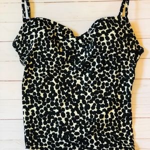 VICTORIA’S SECRET Leopard Tankini ~ Push-up